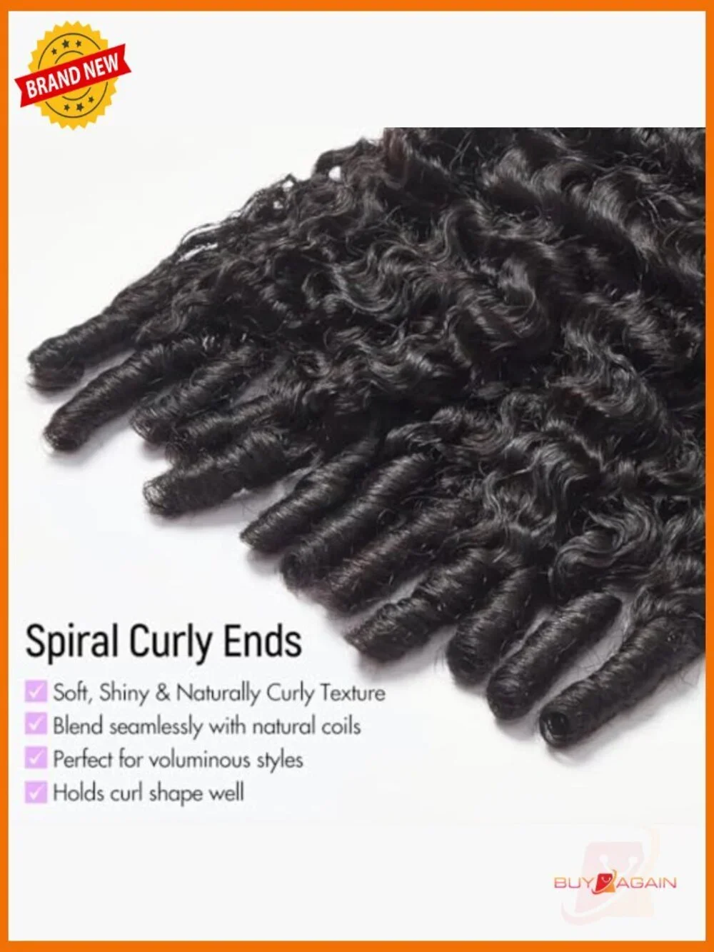 V Part Wig Human Hair Burmese Curly Glueless with Drawstring 180% Density 22inch
